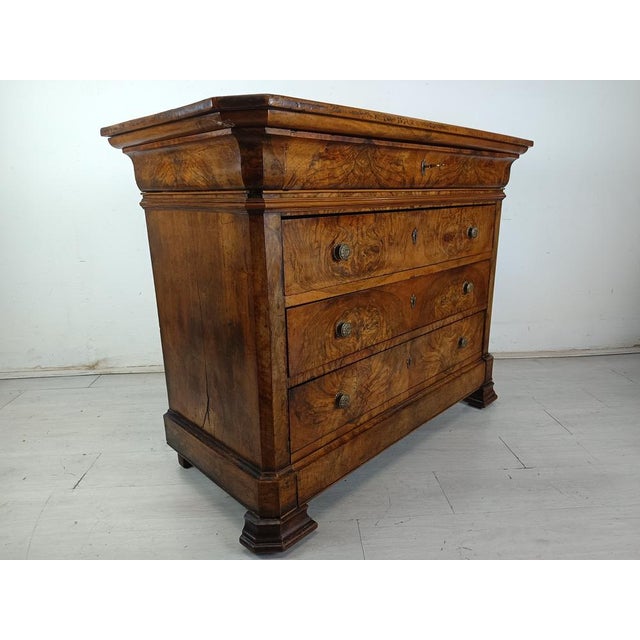 Antique Louis Philippe Chest of Drawers For Sale - Image 4 of 18