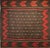 Vintage Baluch Sofreh Tribal Kilim, Handwoven Wool, Geometric Pattern, Brown & Red, 4x4 For Sale - Image 10 of 10