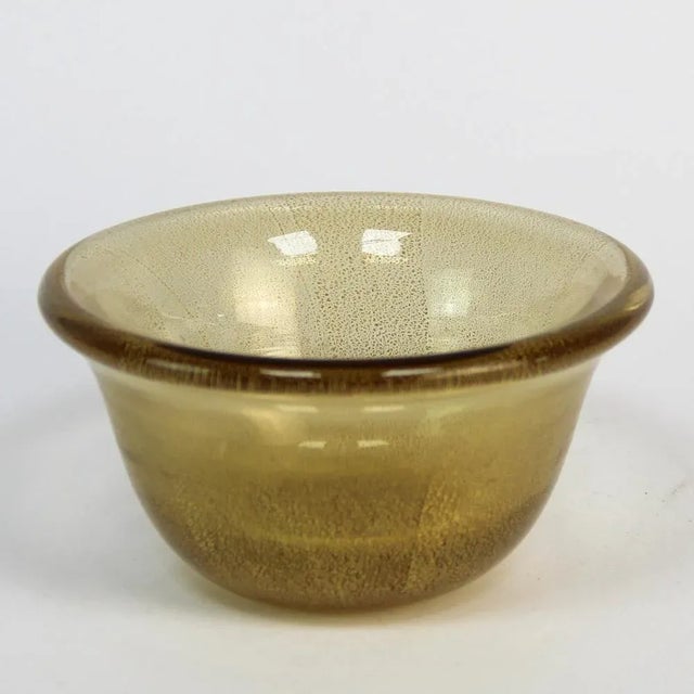 Murano Glass with Gold Dust, 1940s For Sale - Image 4 of 5
