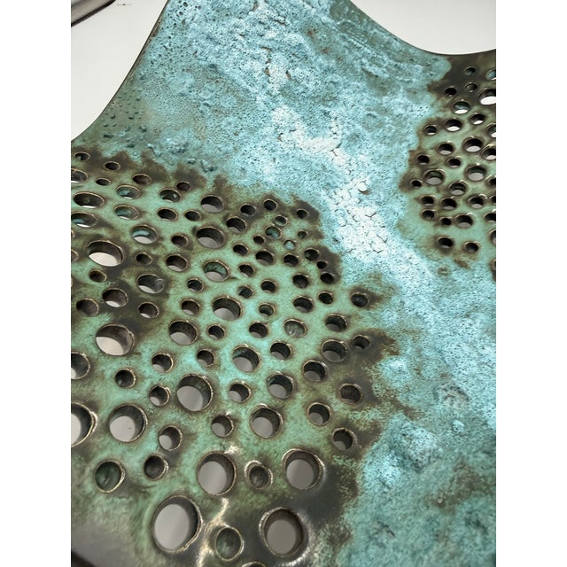Ceramic Vintage Sculptural Pottery Center Piece For Sale - Image 7 of 8