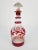 Biedermeier Alcohol Bottle in Red Glass, 1850s For Sale - Image 5 of 14