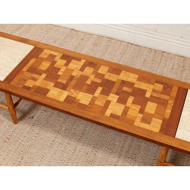 Lane Furniture Mid 20th Century Long Lane Coffee Table For Sale - Image 4 of 8