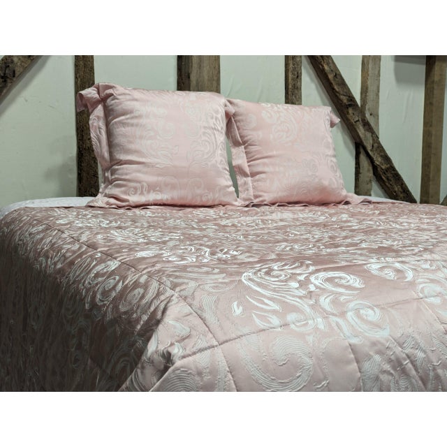 Bedspread and Cushion Set from Frette, Set of 3 For Sale - Image 16 of 17