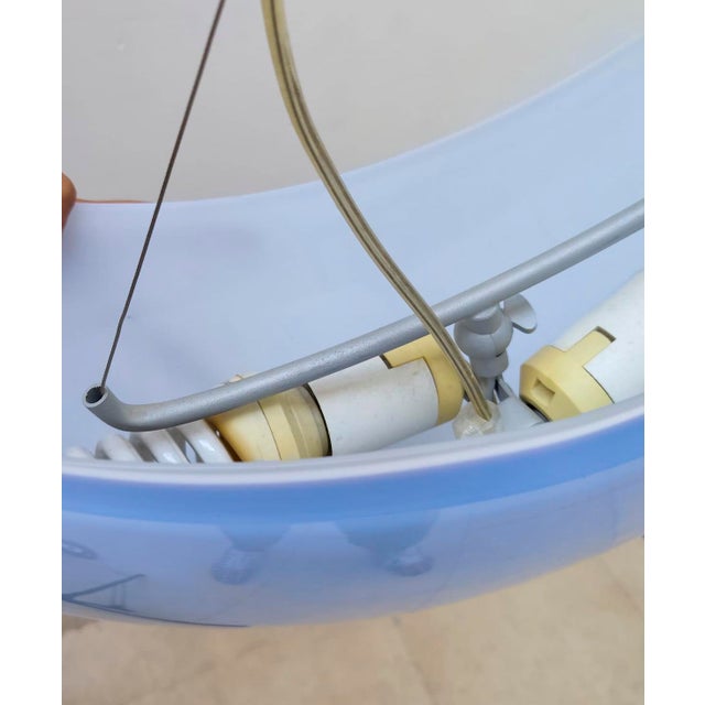 Murano Glass Moon Pendant Lamp by Michele De Lucchi for Av Mazzega, 1993 For Sale - Image 9 of 15