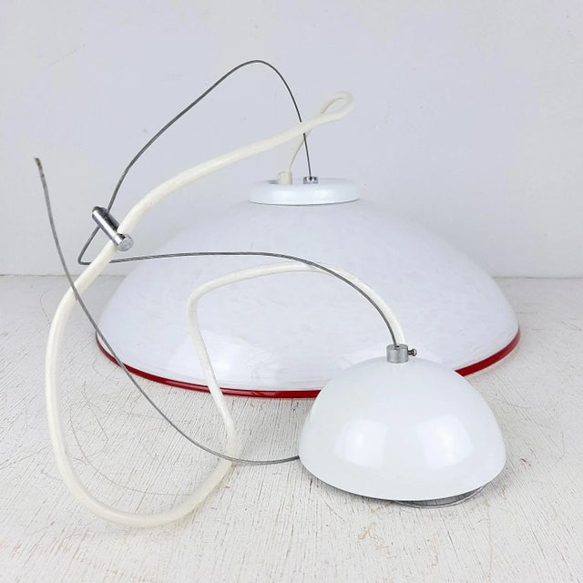 Vintage Murano Glass Pendant Lamp, 1970s For Sale - Image 10 of 11