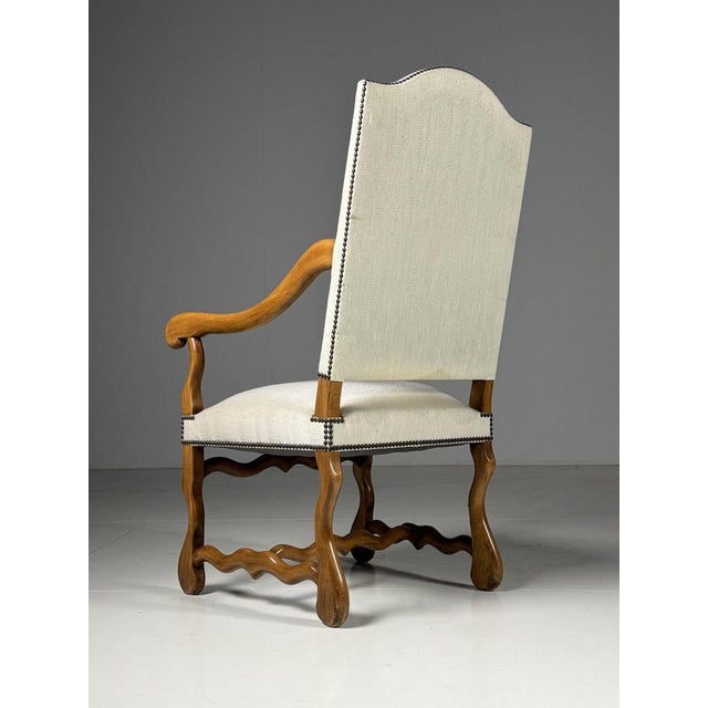Textile Set of French Lounge Chairs For Sale - Image 7 of 18