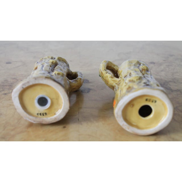 Mid Century Mushroom Salt & Pepper Shakers For Sale - Image 4 of 9