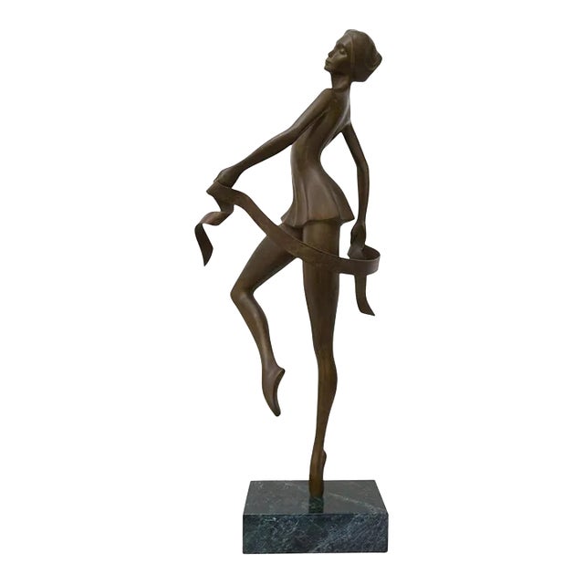 1986 Bunny Adelman Sculpture Ballet Dancer For Sale