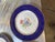 Up for consideration is a beautiful vintage deep blue 24kt gold plate set with floral accents. This would look lovely in...