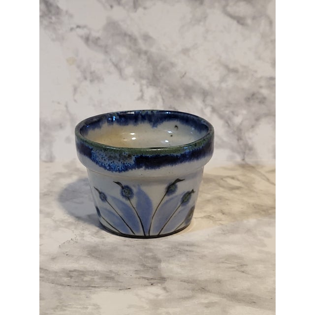 Contemporary Vintage Tonala Miniature Planter For Sale - Image 3 of 13