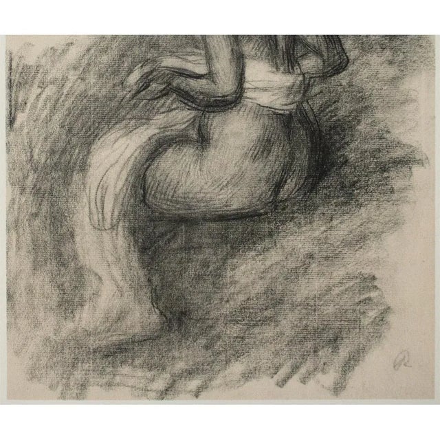 Pierre-Auguste Renoir 1959 Auguste Renoir, First Edition Vintage Photogravure "After the Bath" For Sale - Image 4 of 8