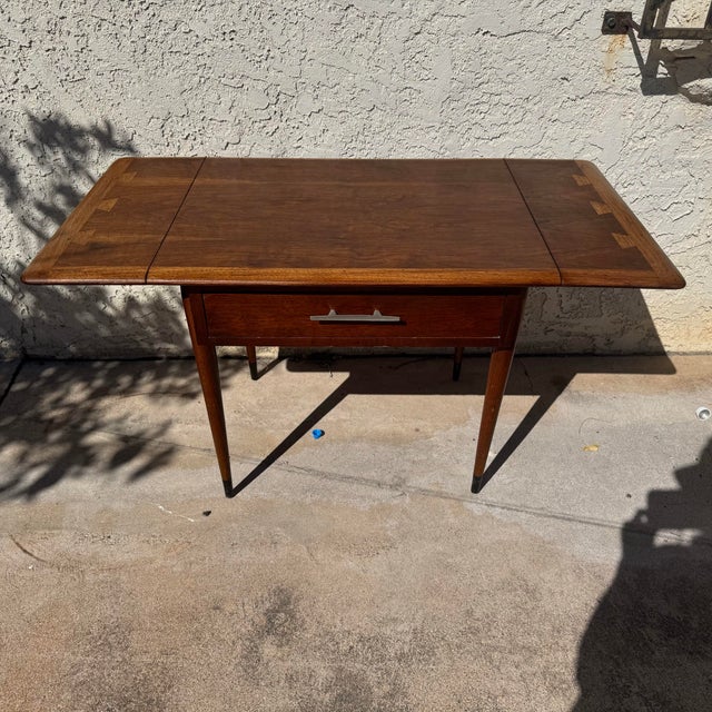 1960s Lane Acclaim Drop Leaf Side Table by Lane For Sale - Image 10 of 12