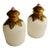 19th Century Pair of Napoleon III French Opaline Perfume Bottles For Sale