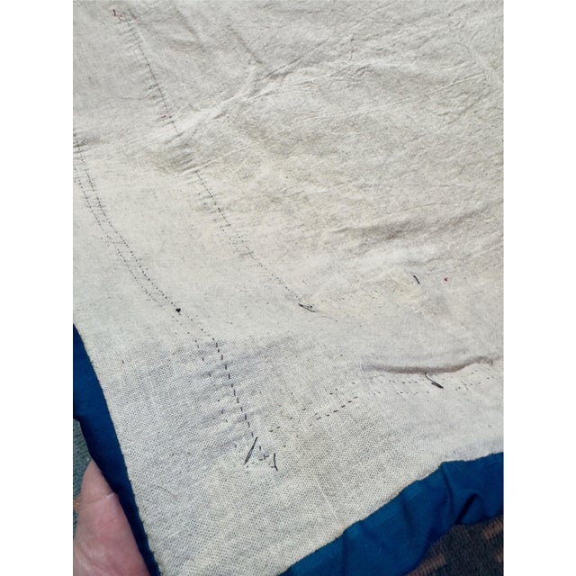 Traditional Hmong Hill Tribe Refugee Story Cloth, 1975. For Sale - Image 3 of 12