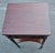 Potthast Brothers Mid Century American Federal Mahogany Handcrafted Side Table For Sale - Image 4 of 11