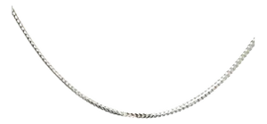 Ladies 18" White Gold Specialty Chain