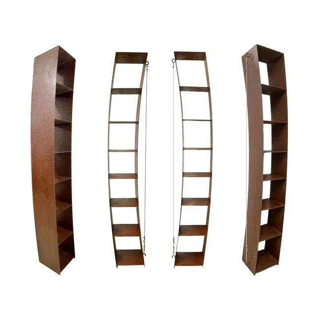 Steel Bookcase by Wolfgang Laubersheimer for Pentagon, 1984 For Sale - Image 4 of 18