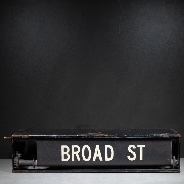 Brooklyn Nyc Subway Destination Roll c.1900-1910 For Sale - Image 9 of 16