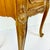 1970s Vintage French Provincial Hollywood Regency Walnut & Burl Wood Side Table or Night Stand For Sale - Image 10 of 17