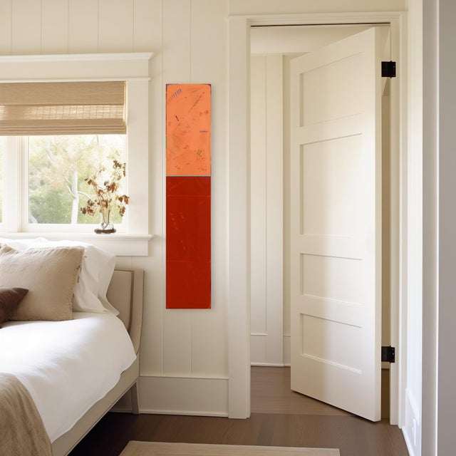 Ricky Hunt’s mixed media minimalist wall art is influenced by his tumultuous past that led to a paradigm shift in...