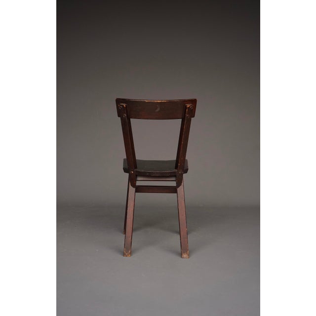 1950s Side Chair by Bram van den Berg for Bas van Pelt, 1953 For Sale - Image 5 of 13