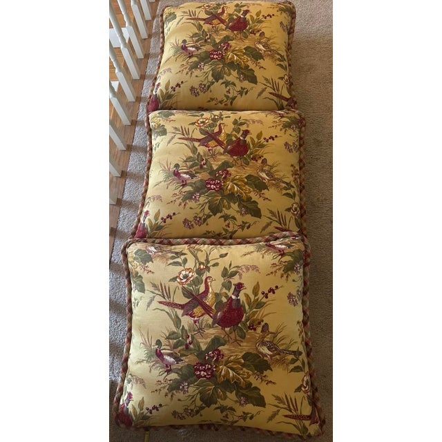 2000 - 2009 Custom King English Country Bedding Ensemble For Sale - Image 5 of 5