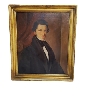 Original Mid 19th C American Portrait of John Mark Rutherford (1813–1852)