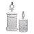 La Boheme Apothecary Jars, Set of 2 For Sale