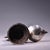 Asian Silver-Plated Phoenix Oil Lamp With Gemstone Inlay, 845g, Figural Bird Ewer For Sale - Image 3 of 9