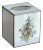 Late-20th Century Stained Glass Tissue Box Cover For Sale