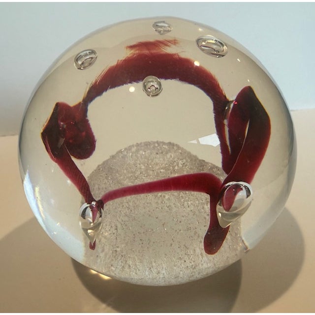 Postmodern Post-Modern Art Glass Paperweight / Sculpture by Svoboda Karlov For Sale - Image 3 of 7