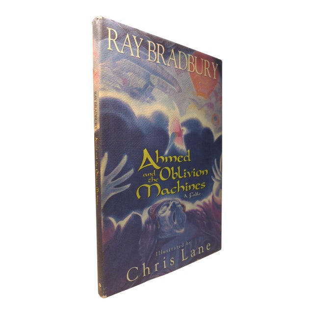 1990s Illustrated Children's Book, Ray Bradbury's Ahmed and the Oblivion Machine: A Fable For Sale