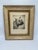 Printmaking Materials Antique Framed Etching of a Boxer Dog For Sale - Image 7 of 9