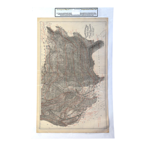 Antique 1870s g.w. Gray & Son Geological Map of the u.s. - Isotherms, Temperature & Rainfall (32 X 20")"