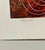 1970s Baruch Nachshon, Large Surrealist Baruch Nachshon Kabbalah Art Judaica Lithograph Israeli Art For Sale - Image 5 of 5