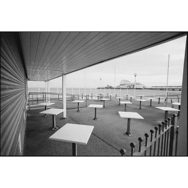 Contemporary Paul Cooklin, Cafe Tables, Silver Gelatin Photograph For Sale - Image 3 of 3