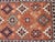 Vintage Turkish Kars Runner With Tribal Motif Design in Orange-Brown Colors 1'9 X 6'5 For Sale - Image 10 of 12