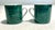 Mid-Century Modern Mid 20th Century Mid Century Modern Japanese Porcelain Neiman Marcus Malachite Espresso Cups - A 4 Piece Set For Sale - Image 3 of 4