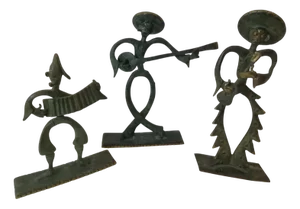 Vintage Brass Band, Italy, 1950s, Set of 3
