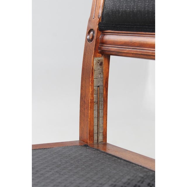 High Adjustable Piano Chair, 1880s For Sale - Image 10 of 14