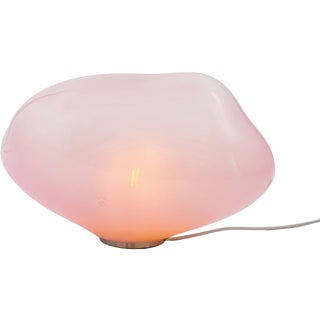 Haumea Convex L Flamingo Opaque Table Lamp by Simone Lueling for Eloa For Sale