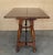 20th Century Spanish Console Fold Out Farm Table with Wood Stretcher For Sale - Image 11 of 18