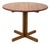 Round Dining Table in Teak, 1970s For Sale