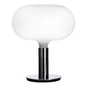 Franco Albini and Franca Helg Am1n Opaline Glass Table Lamp for Nemo