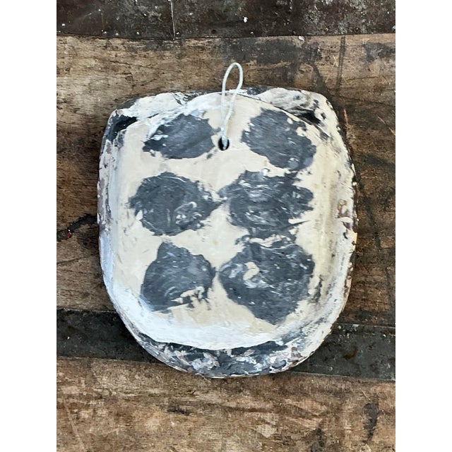 Late 20th Century Vintage Italian Scagliola Artisanal Pigmented Plaster Turtle Shell For Sale - Image 5 of 12