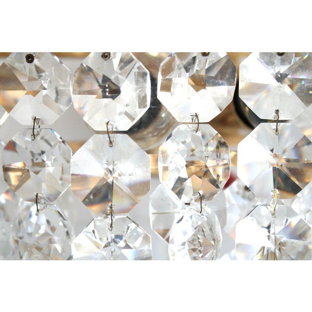 1960s Lead Crystal Wall Light from Maderna, 1960s For Sale - Image 5 of 8