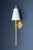 Hudson Valley Lighting Alburgh 6.75 in. 1 Light Wall Sconce in Vintage Gold Leaf Finish For Sale In New York - Image 6 of 8