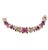 Bochic "Capri" 70 Carats Ruby & Multi Color Gem Bracelet Set 18K Gold & Silver For Sale - Image 4 of 18