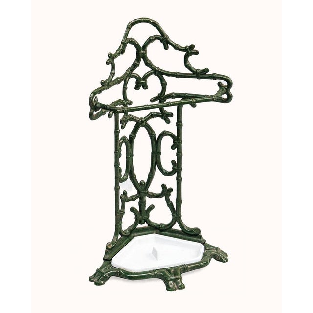 French Cast Iron Umbrella Stand For Sale - Image 3 of 5