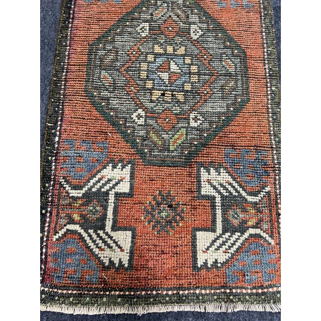 Contemporary Turkish Yastik Rug 1'7" x 3' For Sale - Image 3 of 5